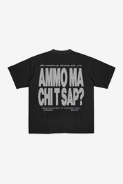 T-Shirt “AMMO” CHI'T'SAP Glitter Black