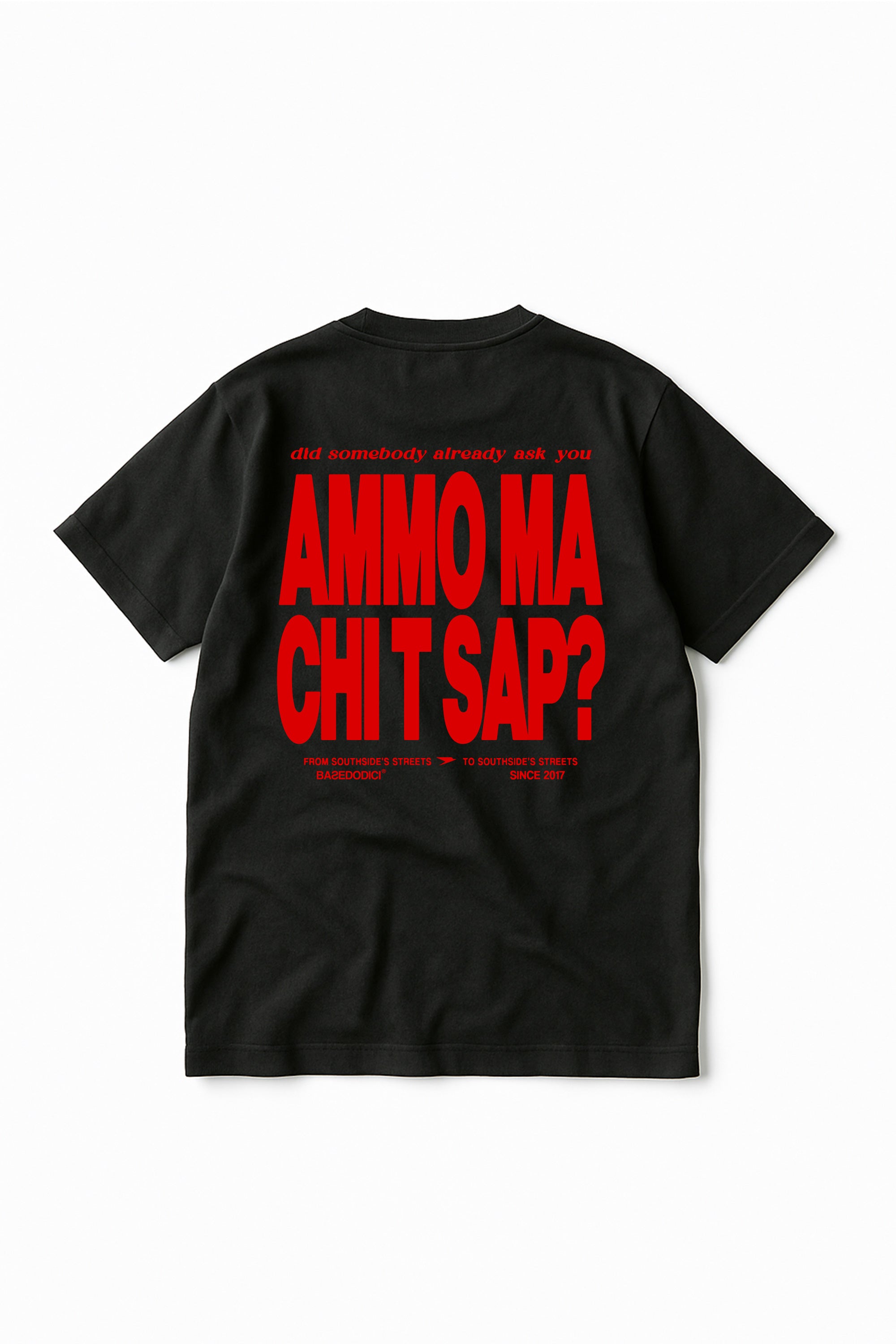 Dress Tee “AMMO” Black/Red