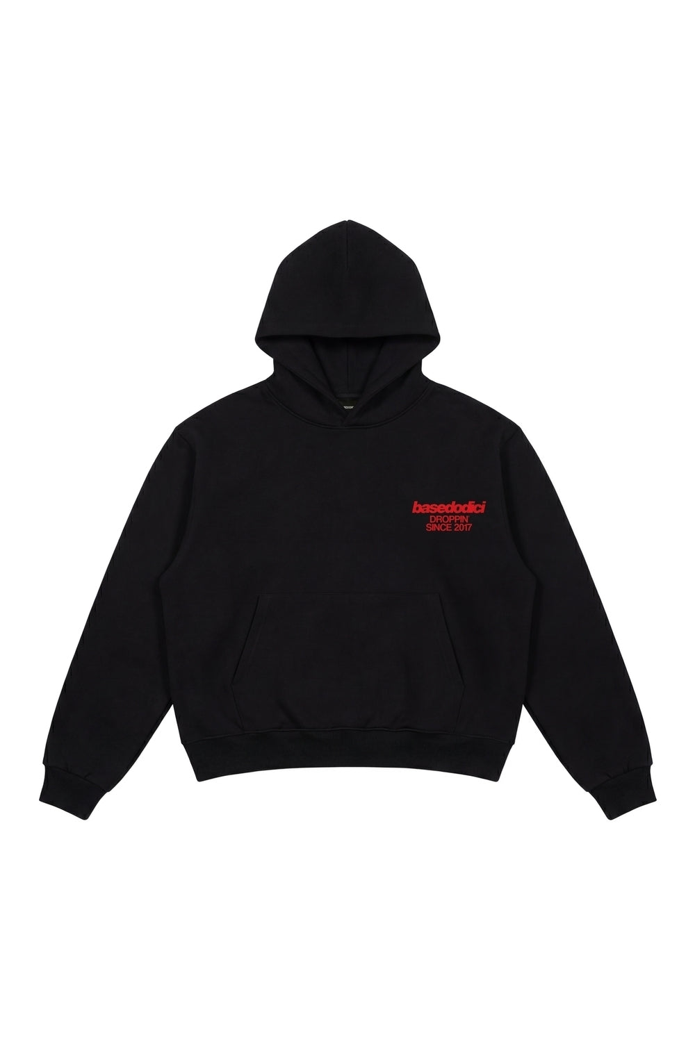 Hoodie "VIRAL EDIT" TU SI BELL BELL Black/Kiss