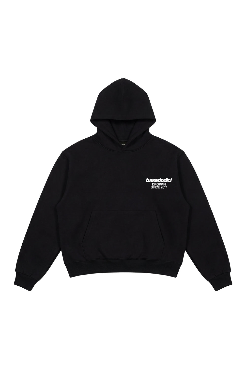 Hoodie "VIRAL EDIT" TU SI BELL BELL Black/White