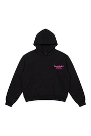 Hoodie "VIRAL EDIT" TiAmoVenerdì Black/GlitterPink