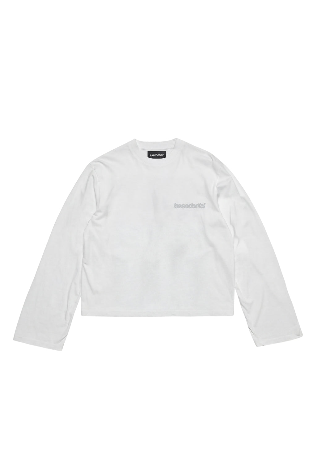 Longsleeve "4PLAYERS" BackLogo 12 White/Glitter