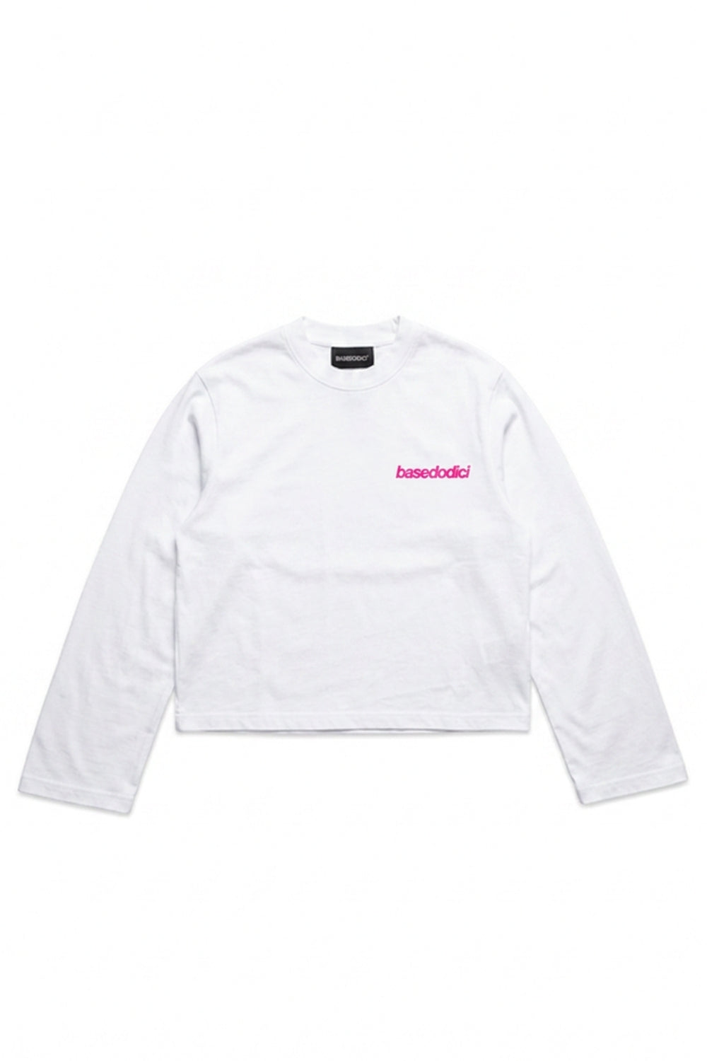 Longsleeve "4PLAYERS" BackLogo 12 White/GlitterPink