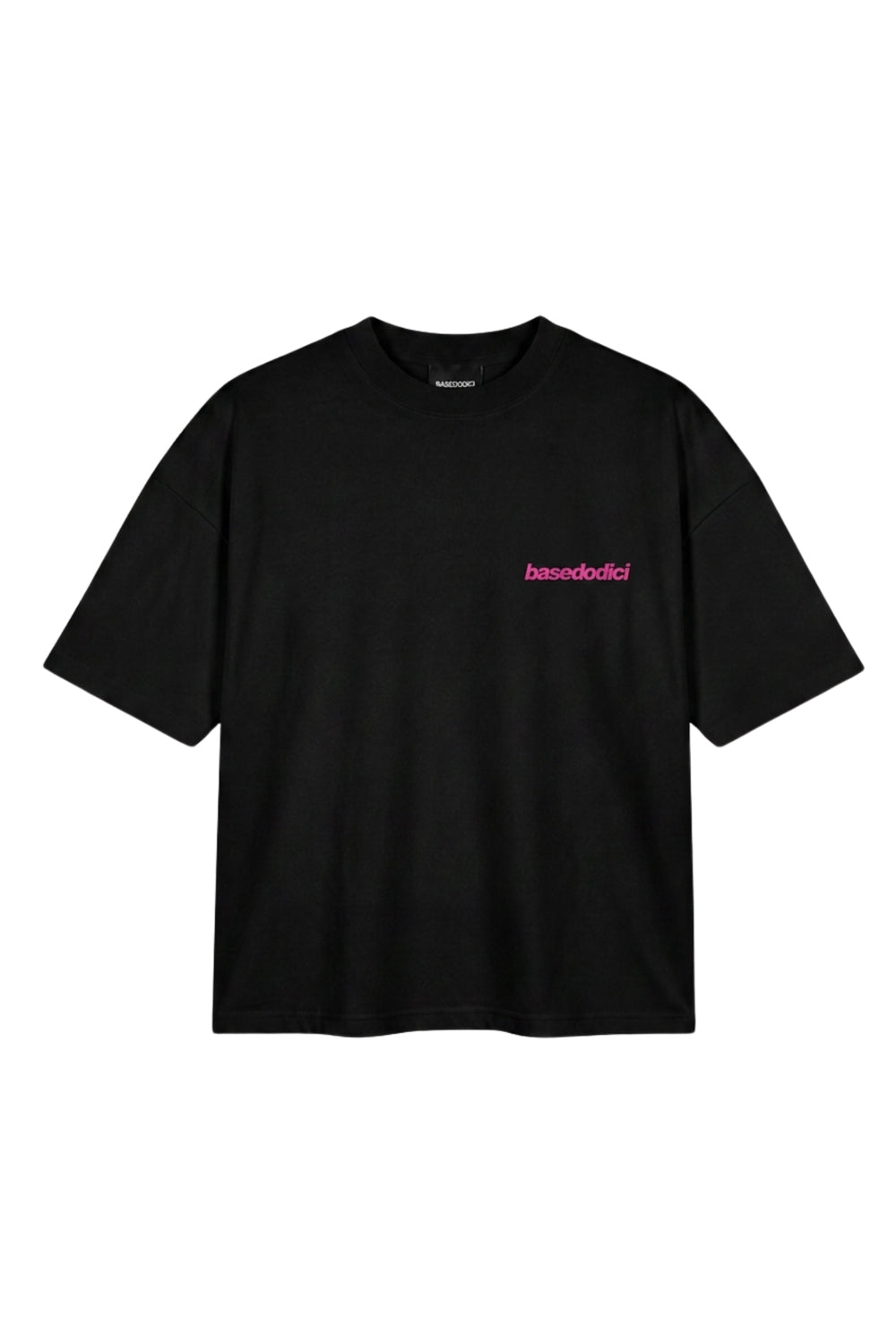 T-Shirt "4PLAYERS" BackLogo 12 Black/GlitterPink