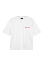 T-Shirt "4PLAYERS" BackLogo 12 White/GlitterPink