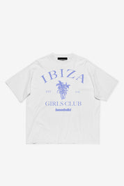 T-Shirt "IBIZA" Girls Club White