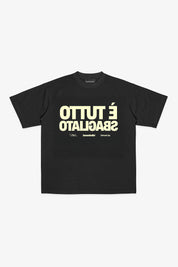 T-Shirt "SAMURAIJAYxBASEDODICI" TuttoSbagliato Black/Lemon