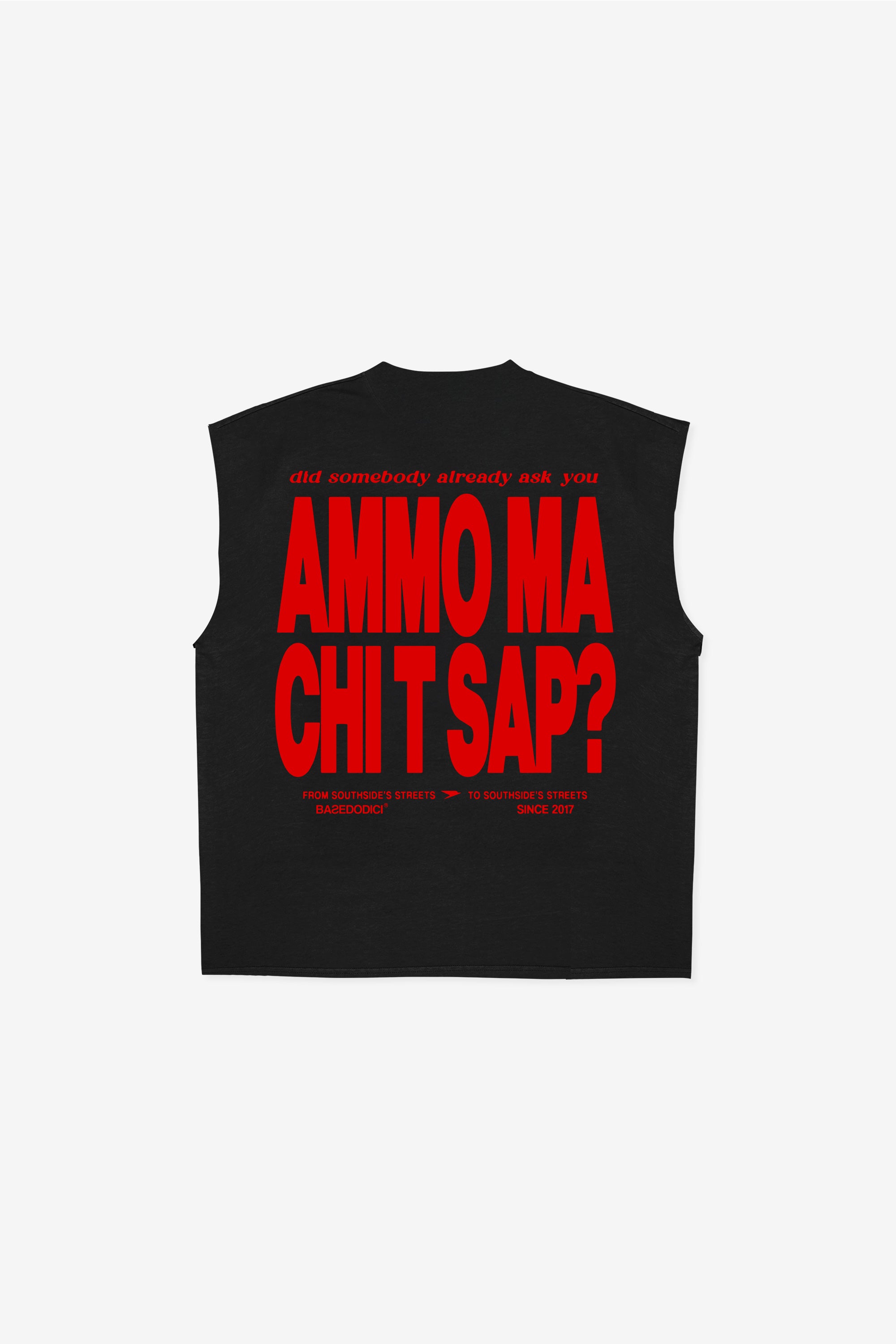 Tank “AMMO” CHI'T'SAP Black/Red