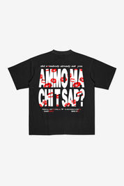 T-Shirt “AMMO” CHI'T'SAP Black/Kiss