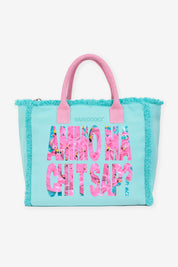 Shoulder Bag "AMMO" CHI'T'SAP Azure/Flamingo