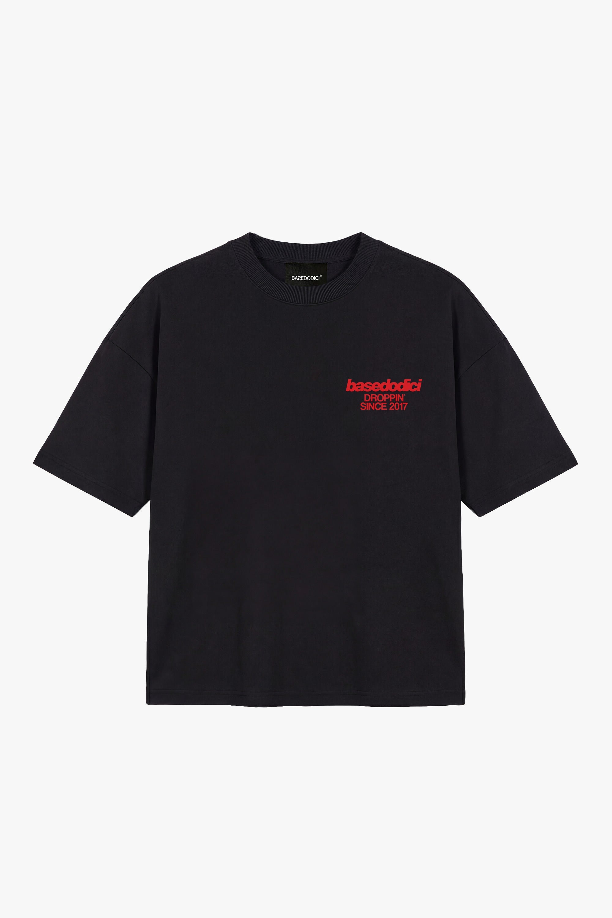 T-Shirt "COPY&PASTE" MiStaiSoffrendo Black/Red