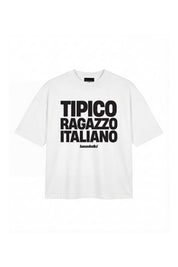 T-Shirt "COPY&PASTE" RagazzoItaliano White/Black