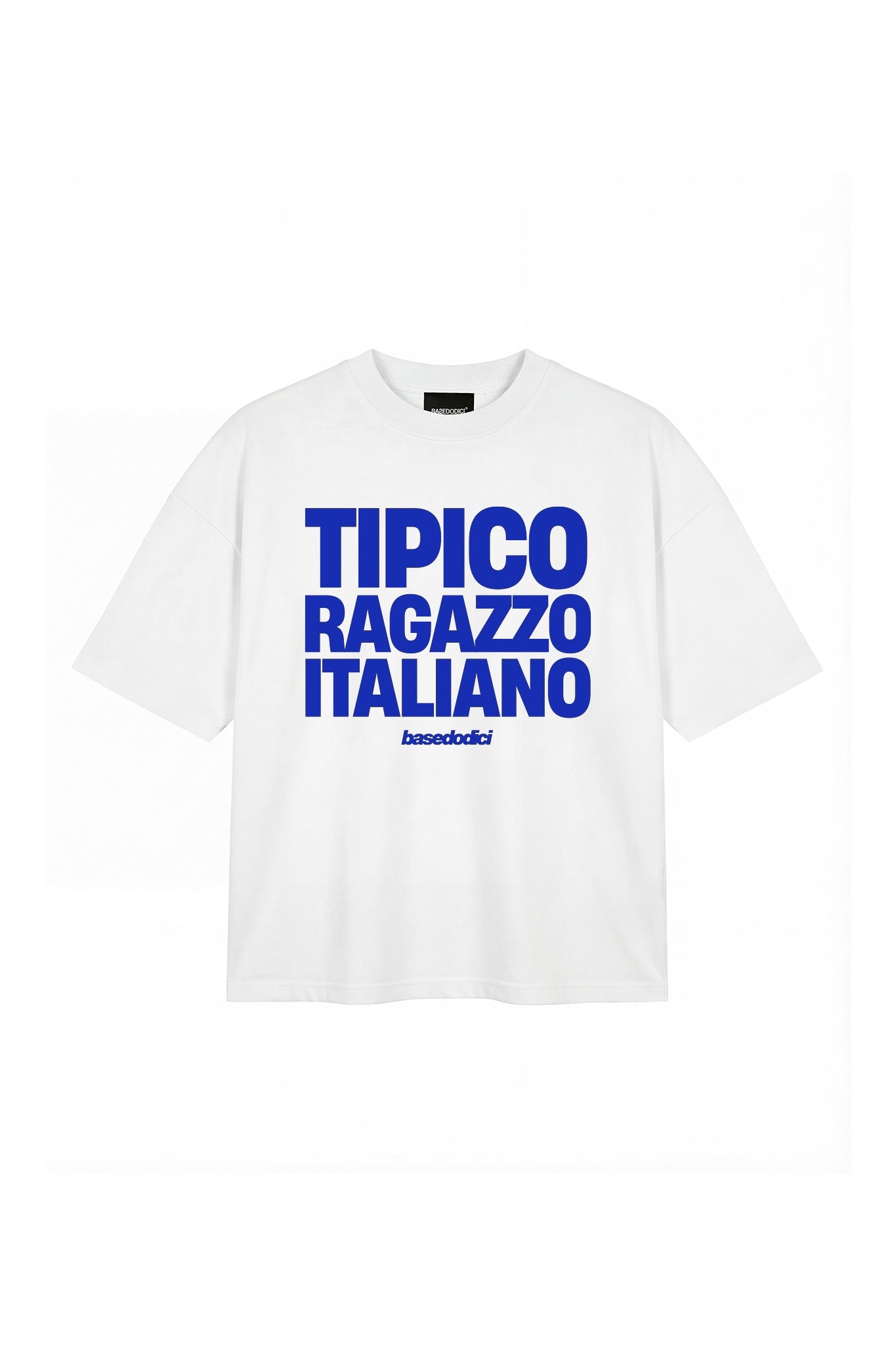 T-Shirt "COPY&PASTE" RagazzoItaliano White/Blue