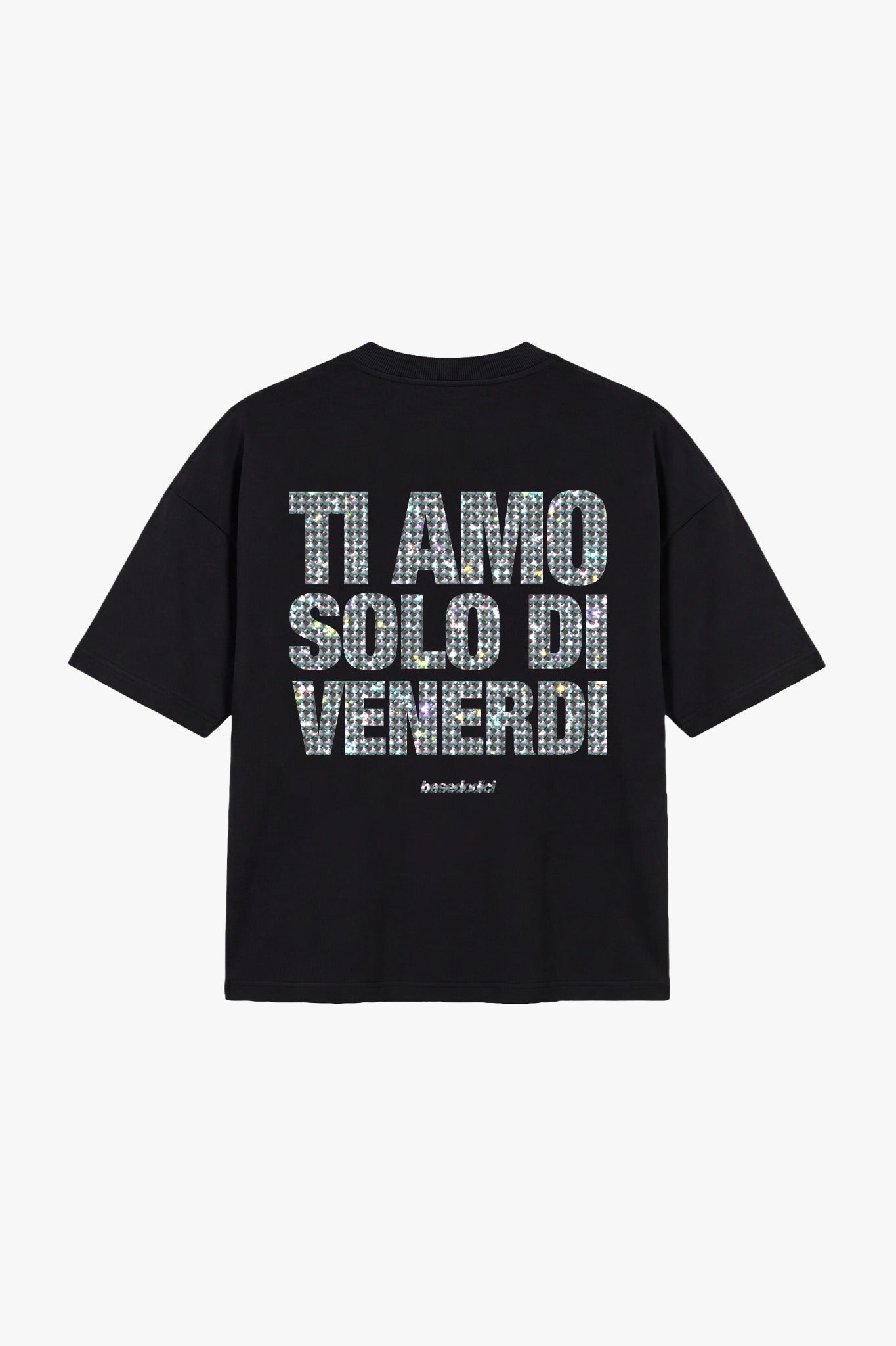 T-Shirt "COPY&PASTE" TiAmoVenerdì Black/Glitter