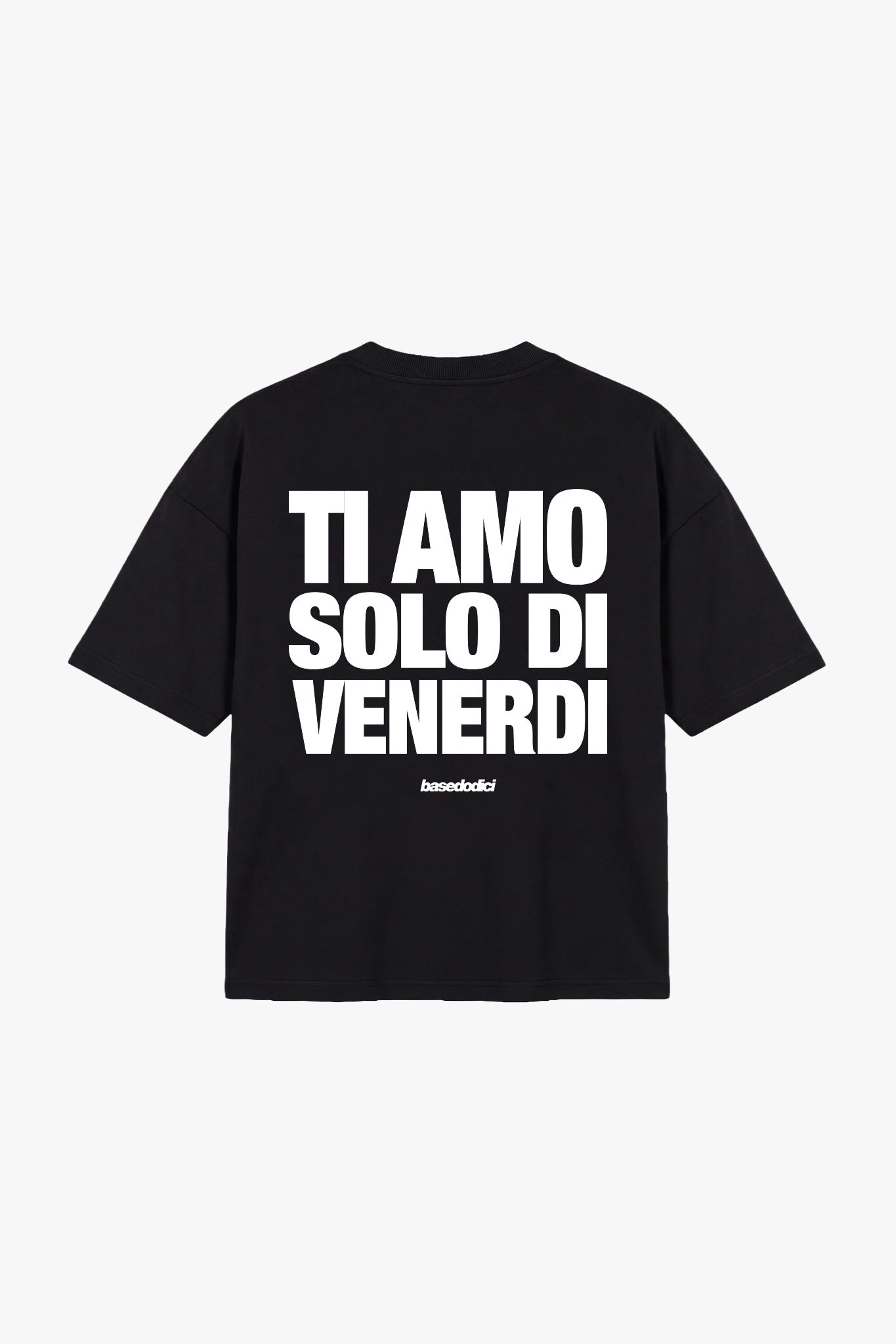 T-Shirt "COPY&PASTE" TiAmoVenerdì Black/White