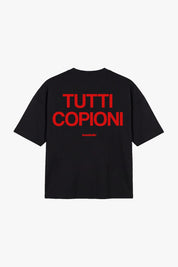 T-Shirt "COPY&PASTE" TuttiCopioni Black/Red