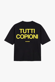 T-Shirt "COPY&PASTE" TuttiCopioni Black/Yellow
