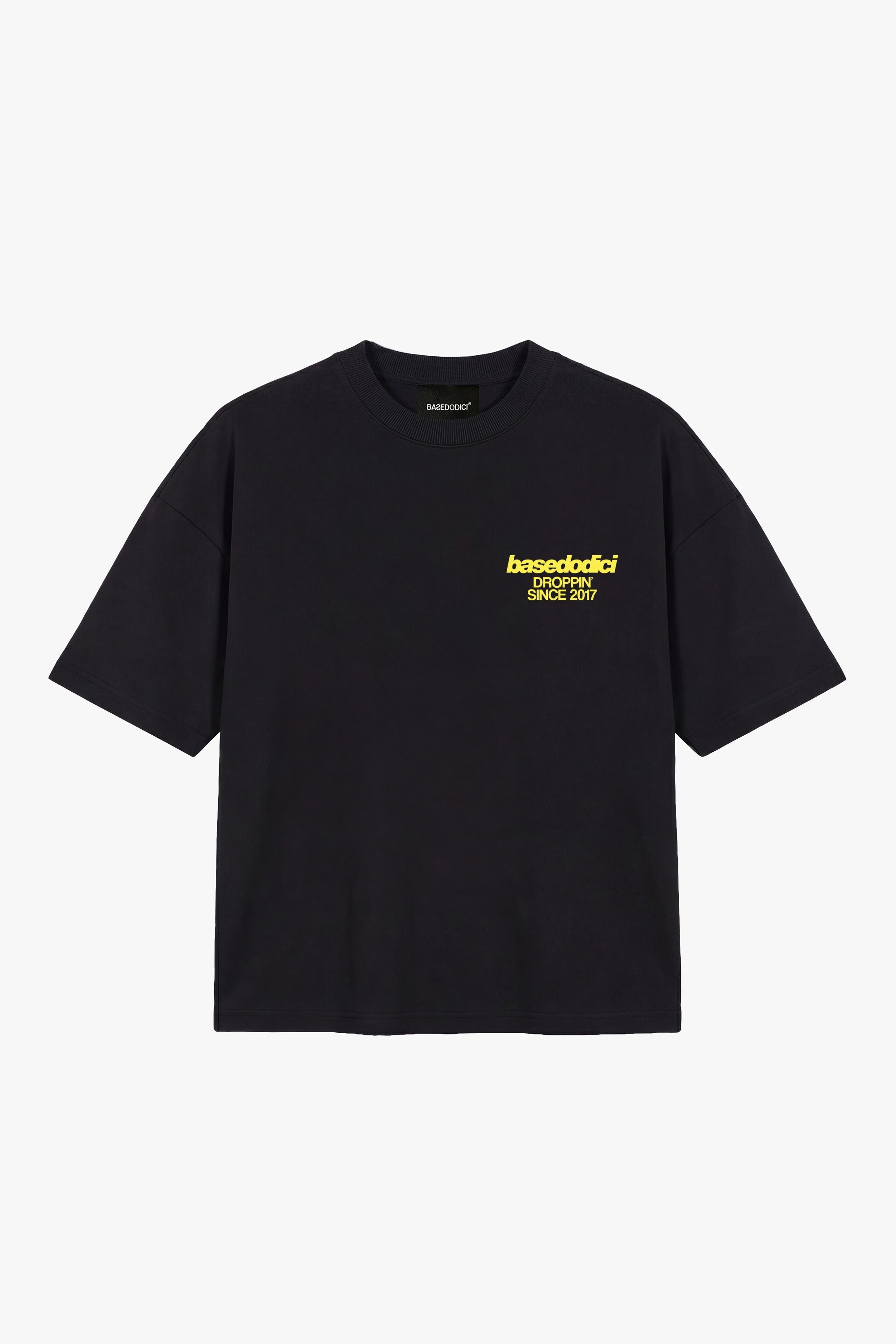 T-Shirt "COPY&PASTE" TuttiCopioni Black/Yellow