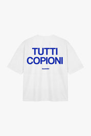 T-Shirt "COPY&PASTE" TuttiCopioni White/Blue