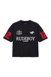 "RUDEBOY LDN" T-Shirt 12 Black