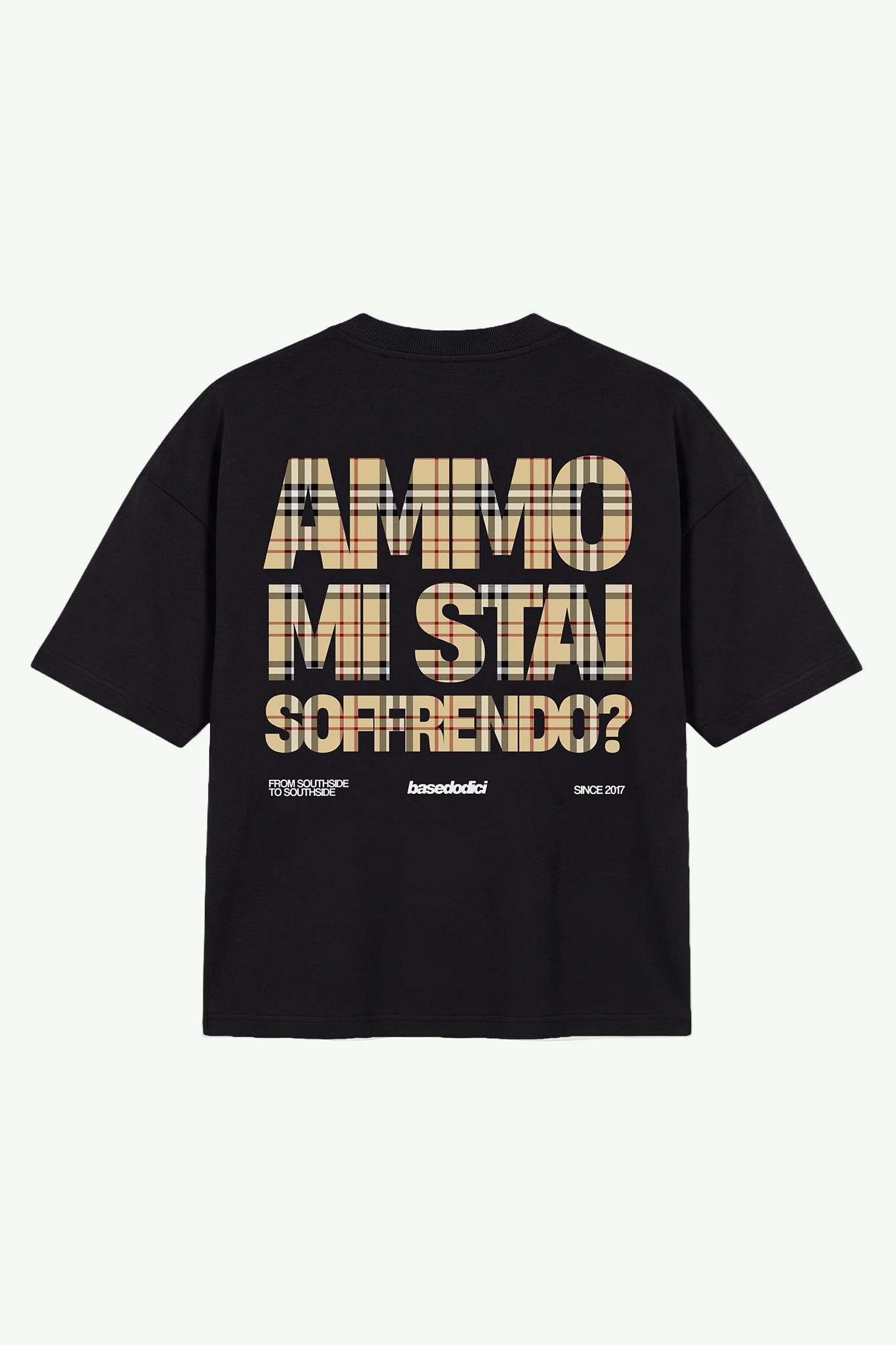 T-Shirt "AMMO COUTURE" MiStaiSoffrendo Black/Burby