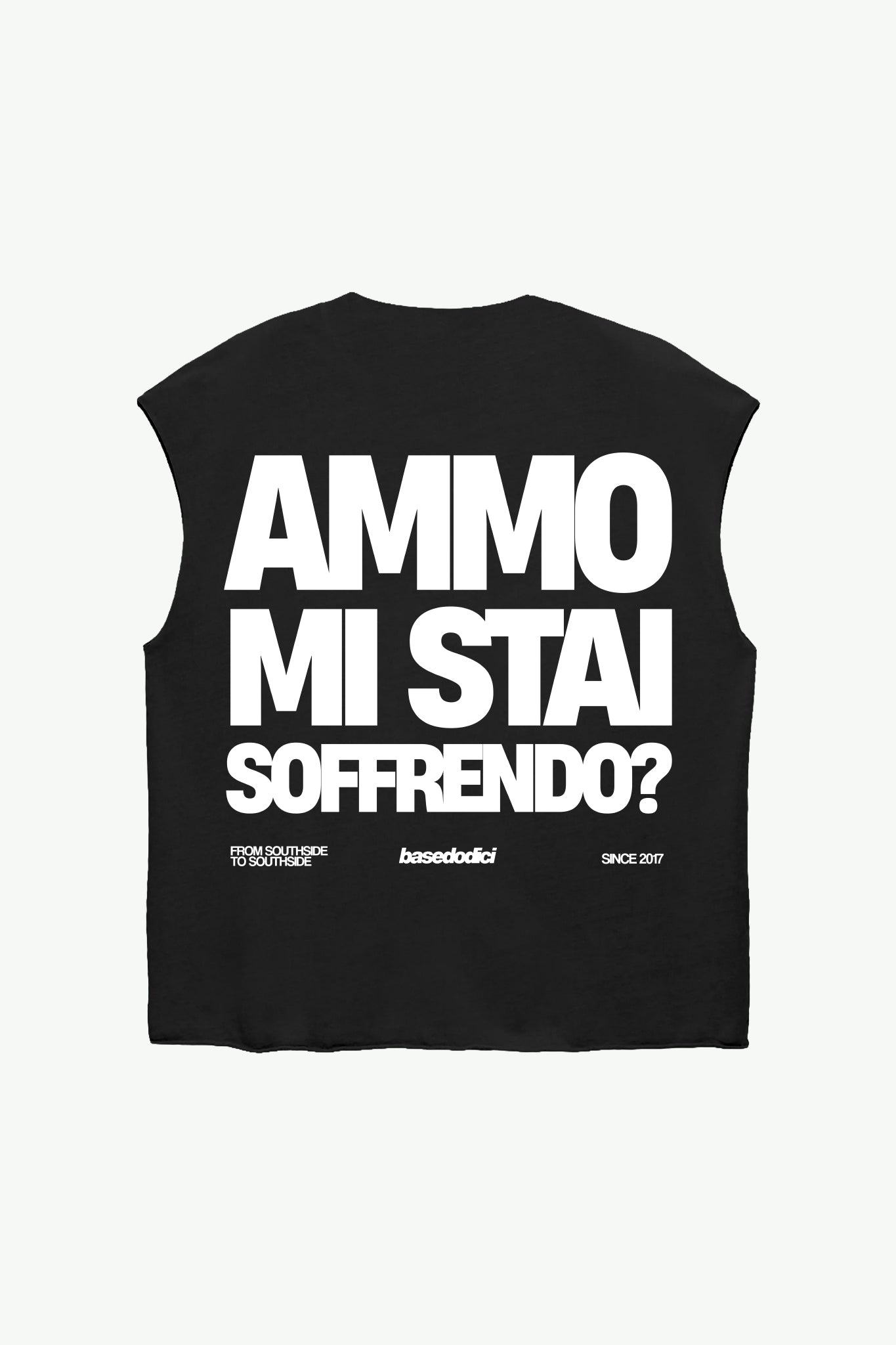 Tank "AMMO COUTURE" MiStaiSoffrendo Black/White