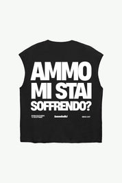 Tank "AMMO COUTURE" MiStaiSoffrendo Black/White