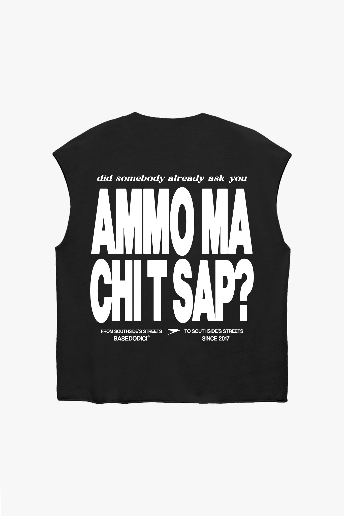 Tank "AMMO COUTURE" CHI'T'SAP Black/White