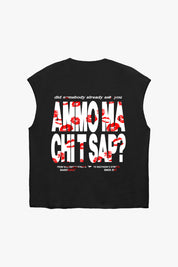 Tank "AMMO COUTURE" CHI'T'SAP Black/Kiss