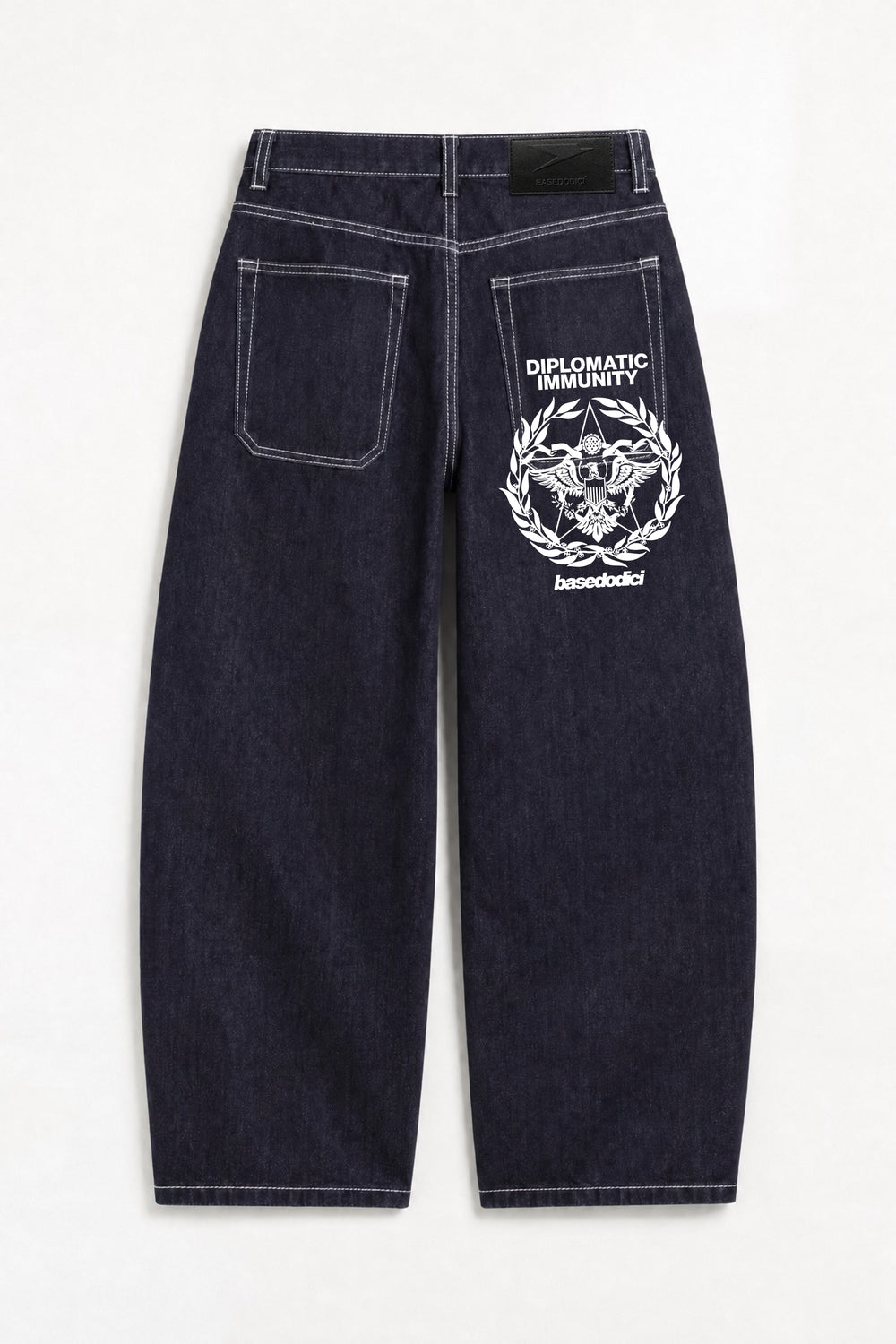 Bigall Denim "WORLD TOUR" Diplomatic Blue Raw