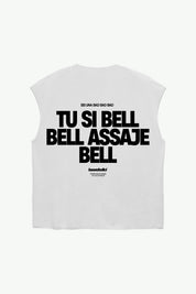 Tank "AMMO COUTURE" TU SI BELL BELL White/Black