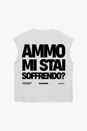 Tank "AMMO COUTURE" MiStaiSoffrendo White/Black
