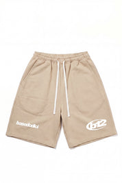 Fleece Jorts "SUMMER CLUB" BASE Beige