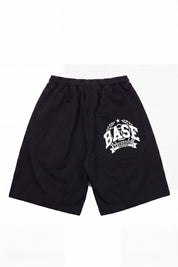 Fleece Jorts "SUMMER CLUB" BASE Black