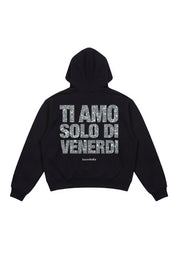 Hoodie "VIRAL EDIT" TiAmoVenerdì Black/Grillz