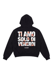 Hoodie "VIRAL EDIT" TiAmoVenerdì Black/Kiss