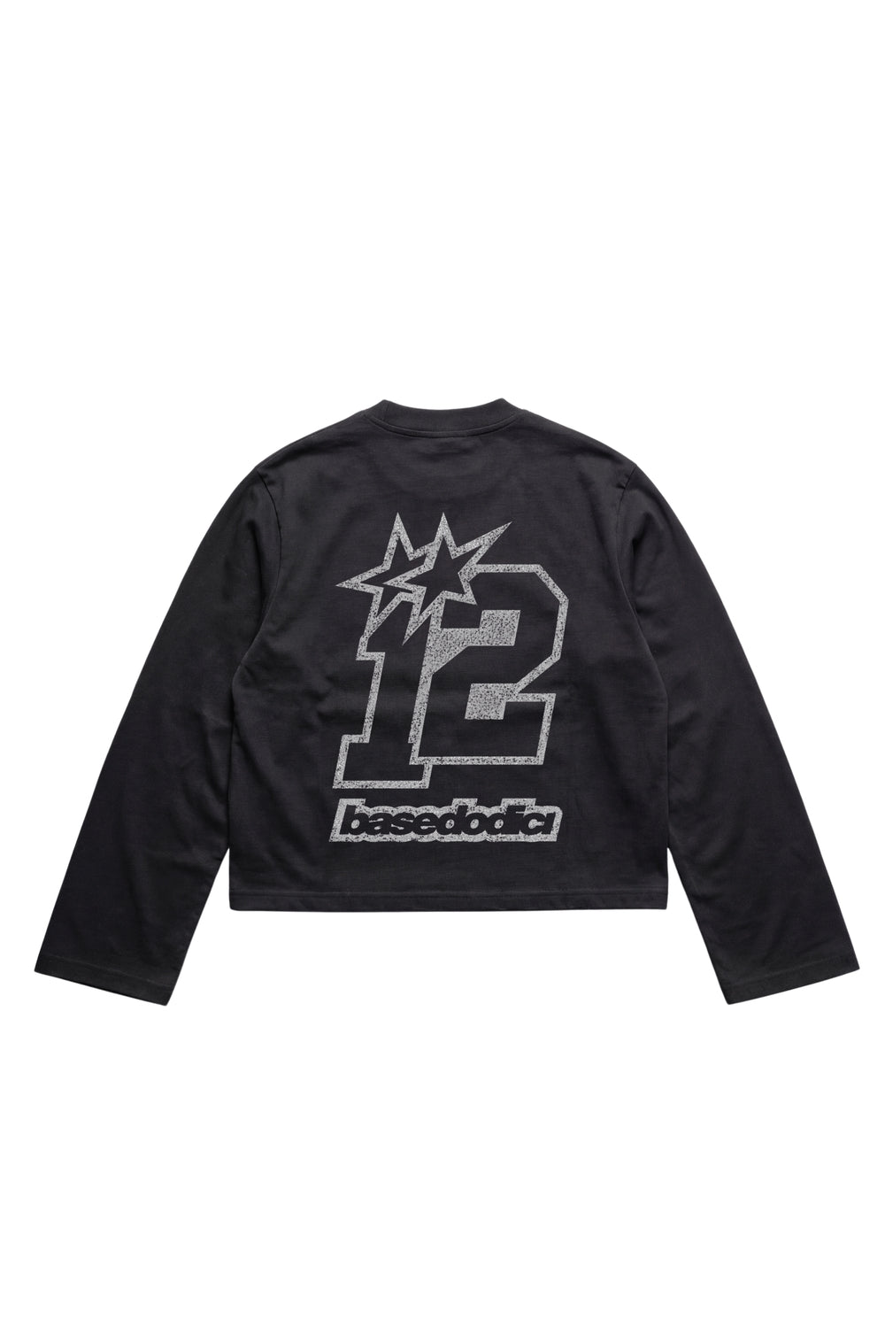 Longsleeve "4PLAYERS" BackLogo 12 Black/Glitter