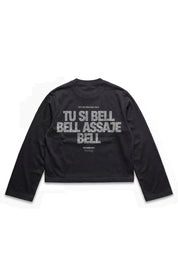 Longsleeve "VIRAL EDIT" TU SI BELL BELL Black/Grillz