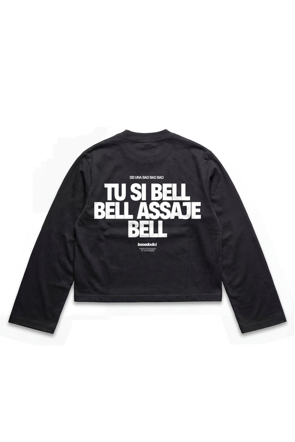Longsleeve "VIRAL EDIT" TU SI BELL BELL Black/White