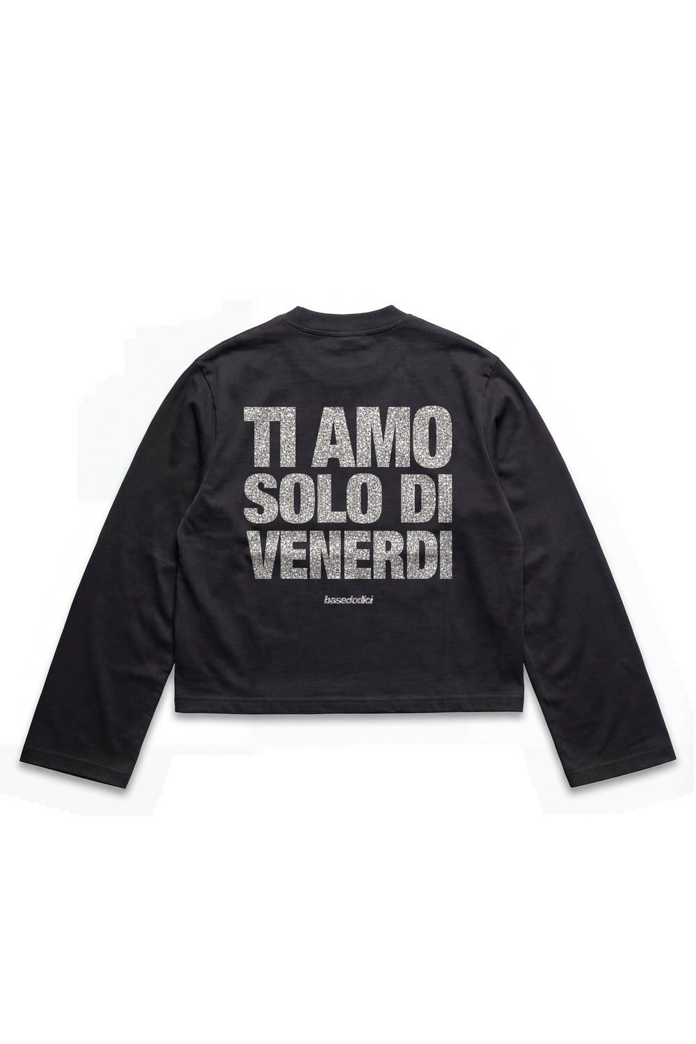 Longsleeve "VIRAL EDIT" TiAmoVenerdì Black/Glitter
