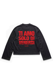 Longsleeve "VIRAL EDIT" TiAmoVenerdì Black/Red