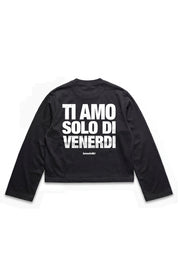 Longsleeve "VIRAL EDIT" TiAmoVenerdì Black/White