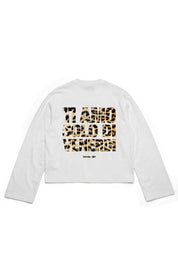 Longsleeve "VIRAL EDIT" TiAmoVenerdì White/Animalier