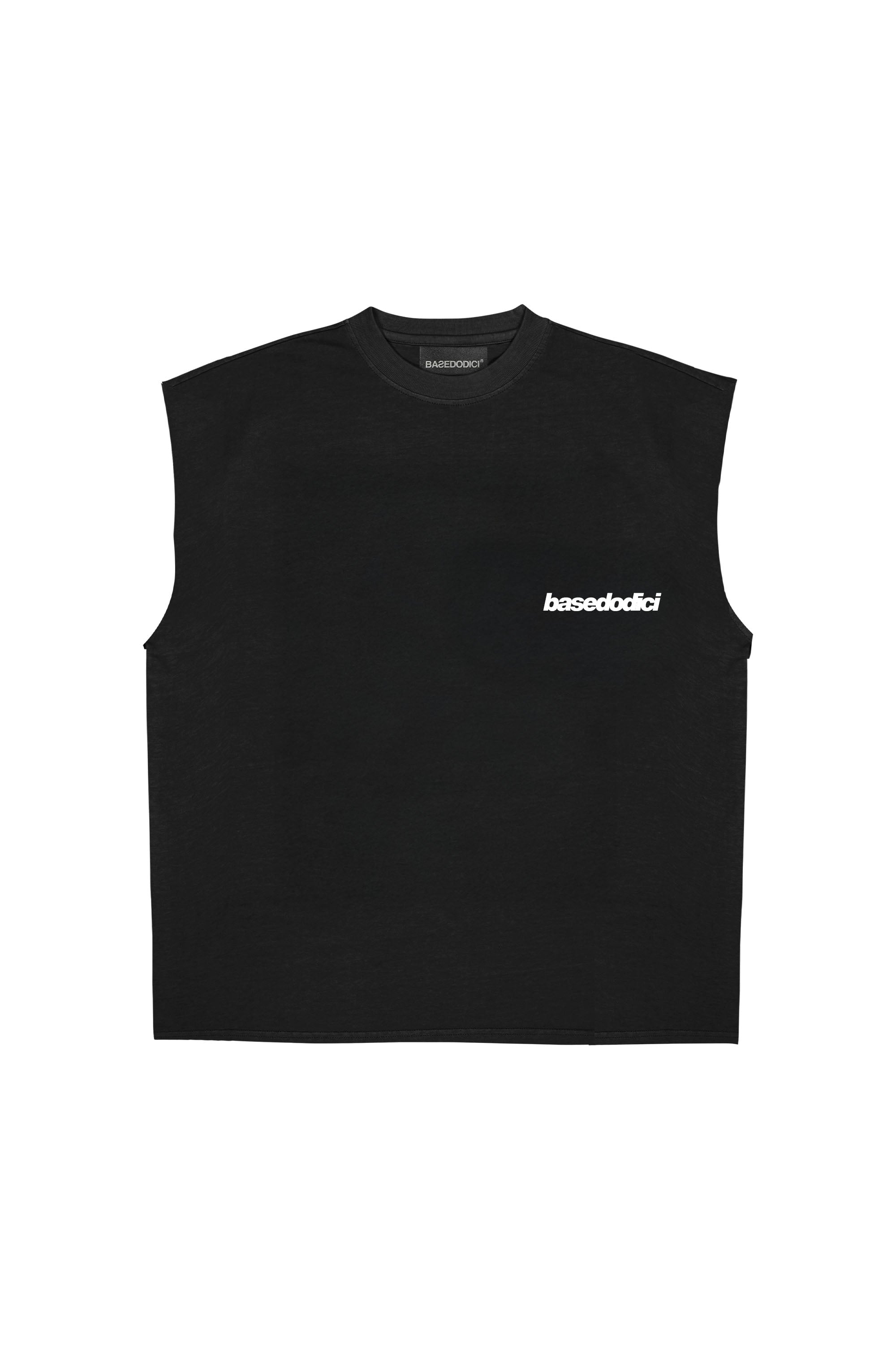 Tank "4PLAYERS" Back 12 Black/Grillz