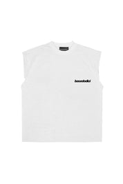 Tank "4PLAYERS" Back 12 White/CamoPink