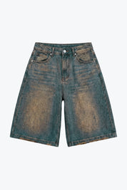 Jorts "LAST DELIVERY" Mid Blue