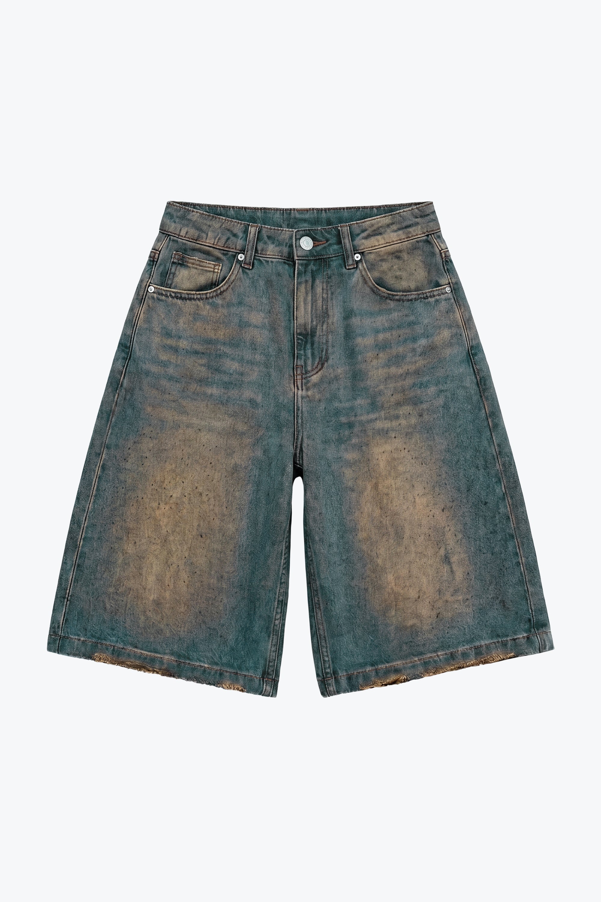 Jorts "LAST DELIVERY" Mid Blue