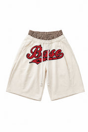 Fleece Jorts "LAST DELIVERY" DoubleLayer League Cream