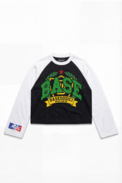 Longsleeve "LAST DELIVERY" University Black/White