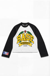 Longsleeve "LAST DELIVERY" University White/Black